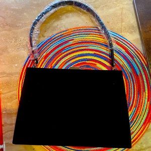 Black Frame bag with Gold hardware